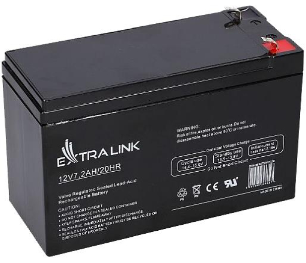 ExtraLink Akumulator AGM 12V 7.2AH - 1086649 - zdjęcie 4